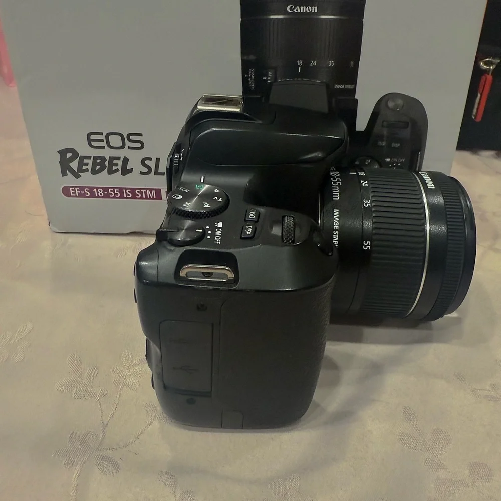 Canon Black Digital Camera with Advanced Features